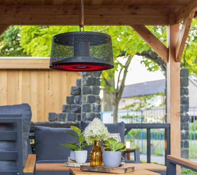 Sunred Smart Heater Moderna Artix Ultra Hanging 2000 - Grijs - Afbeelding 8