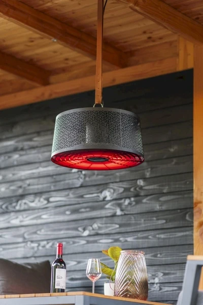 Sunred Smart Heater Moderna Artix Ultra Hanging 2000 - Grijs - Afbeelding 4