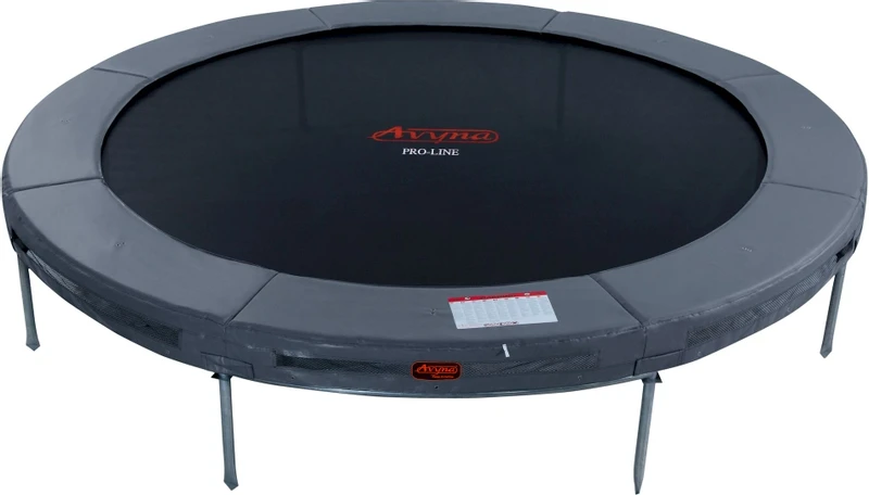 Avyna Pro-Line Inground Trampoline - Ø365 Cm - Grijs 3 Avyna Pro-Line Inground Trampoline - Ø365 Cm - Grijs