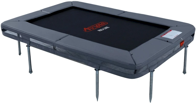 Avyna Pro-Line Inground Trampoline - 275 X 190 Cm - Grijs 3 Avyna Pro-Line Inground Trampoline - 275 X 190 Cm - Grijs