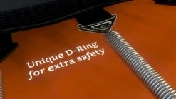 Avyna Pro-Line Flatground Trampoline - 380 X 255 Cm - Grijs -Buitentuinwinkel 1900 3374 d ring small 4