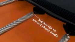 Avyna Pro-Line Trampoline Met Net En Ladder - Ø365 Cm - Grijs -Buitentuinwinkel 1900 3374 spring cap small 5