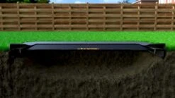 Avyna Pro-Line Flatground Trampoline - 380 X 255 Cm - Grijs -Buitentuinwinkel 1900 3377 trampoline flatground 380x255 2