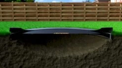 Avyna Pro-Line Flatground Trampoline - Ø305 Cm - Grijs -Buitentuinwinkel 1900 3377 trampoline flatground305 3