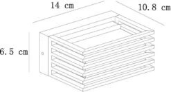 Lucide Malta Led Wandlamp - Zwart -Buitentuinwinkel 651 1200 15800 05 30 technical drawing