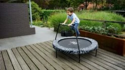 EXIT TOYS Exit Tiggy Junior Trampoline Met Beugel - Ø 140 Cm - Zwart -Buitentuinwinkel 675 1200 exit 10 00 75 00 int 5