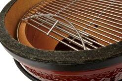 Kamado Joe Junior Barbecue -Buitentuinwinkel 800 1200 kamadojoejr grillgrateheatdeflectorstand3 cmyk