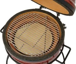 Kamado Joe Junior Barbecue -Buitentuinwinkel 900 1081 kamadojoejr grillgrateheatdeflector cmyk