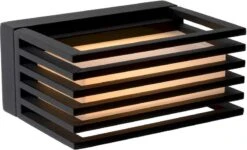 Lucide Malta Led Wandlamp - Zwart