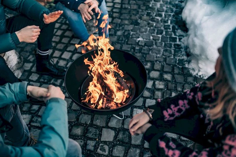 Höfats Bowl Vuurschaal Met Draaisysteem 8 Höfats Bowl Vuurschaal Met Draaisysteem - Afbeelding 6