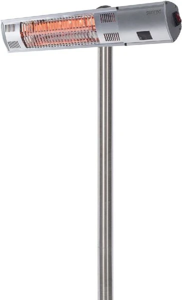 Sunred Heater Royal Diamond Standing 2000 Terrasverwarmer - Grijs 4 Sunred Heater Royal Diamond Standing 2000 Terrasverwarmer - Grijs - Afbeelding 2