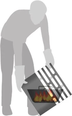 Höfats Cube Vuurkorf - Zwart -Buitentuinwinkel 900 559 4260447330122 61 1