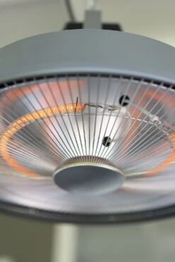 Eurom Partytent Heater 1500 Terrasverwarmer - Grijs -Buitentuinwinkel 900 600 8713415336009 partytentheater sail grey sfeer 4