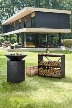 OFYR Wood Storage Black Dressoir -Buitentuinwinkel 900 600 wsd 001