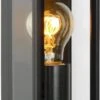 Lucide Dukan E27 Wandlamp - Zwart -Buitentuinwinkel 900 601 15802 01 30