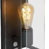 Lucide Claire E27 Wandlamp Met Sensor - Antraciet -Buitentuinwinkel 900 601 27883 11 30