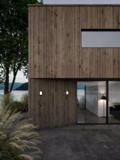 Nordlux Nestor Sensor Led Wandlamp Zwart -Buitentuinwinkel 900 675 5701581464988.2