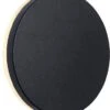 Nordlux Artego Rond Led Wandlamp Zwart -Buitentuinwinkel 900 769 5701581410183