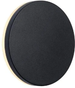 Nordlux Artego Rond Led Wandlamp Zwart