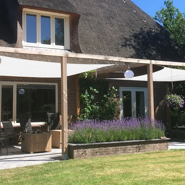 Livin’outdoor Schaduwdoek Como Driehoek 3.6 M - Antraciet 9 Livin’outdoor Schaduwdoek Como Driehoek 3.6 M - Antraciet - Afbeelding 7