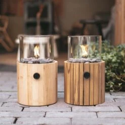 Cosi Cosiscoop Timber Gaslantaarn - Rond -Buitentuinwinkel cosi cosiscoop timber gaslantaarn rond2