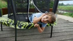 EXIT TOYS Exit Tiggy Junior 140 Cm Trampoline Met Net - Zwart/groen -Buitentuinwinkel exit 10 00 70 40 int 10 resultaat