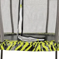 EXIT TOYS Exit Tiggy Junior 140 Cm Trampoline Met Net - Zwart/groen -Buitentuinwinkel exit 10 00 70 40 int 4 resultaat
