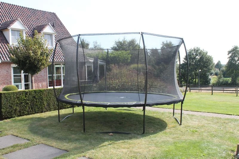 EXIT TOYS Exit Silhouette Trampoline Met Net - Ø 366 Cm - Zwart 9 EXIT TOYS Exit Silhouette Trampoline Met Net - Ø 366 Cm - Zwart - Afbeelding 7