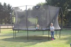 EXIT TOYS Exit Silhouette Trampoline Met Net - Ø 427 Cm - Zwart -Buitentuinwinkel exit 12 93 14 00 int 12 resultaat