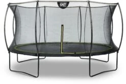 EXIT TOYS Exit Silhouette Trampoline Met Net - Ø 427 Cm - Zwart