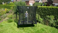 EXIT TOYS Exit Silhouette Trampoline Met Net - 214 X 153 Cm - Zwart -Buitentuinwinkel exit 12 93 57 00 int 10 resultaat