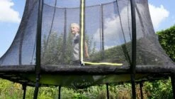EXIT TOYS Exit Silhouette Trampoline Met Net - 214 X 153 Cm - Zwart -Buitentuinwinkel exit 12 93 57 00 int 12 resultaat