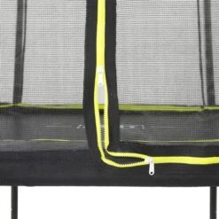 EXIT TOYS Exit Silhouette Trampoline Met Net - 214 X 153 Cm - Zwart -Buitentuinwinkel exit 12 93 57 00 int 8 resultaat