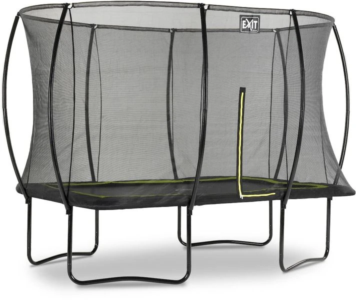 EXIT TOYS Exit Silhouette Trampoline Met Net - 305 X 214 Cm - Zwart 4 EXIT TOYS Exit Silhouette Trampoline Met Net - 305 X 214 Cm - Zwart - Afbeelding 2