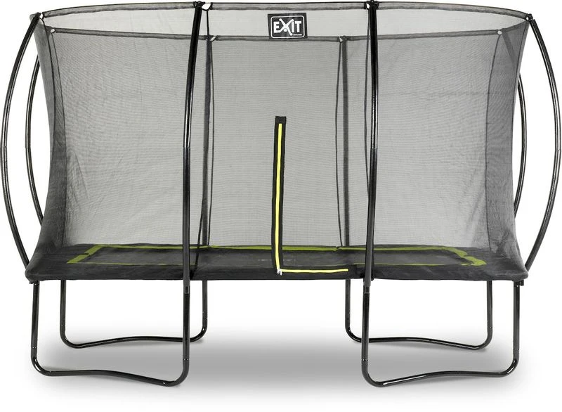 EXIT TOYS Exit Silhouette Trampoline Met Net - 366 X 244 Cm - Zwart 3 EXIT TOYS Exit Silhouette Trampoline Met Net - 366 X 244 Cm - Zwart