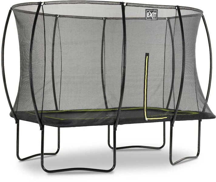 EXIT TOYS Exit Silhouette Trampoline Met Net - 366 X 244 Cm - Zwart 4 EXIT TOYS Exit Silhouette Trampoline Met Net - 366 X 244 Cm - Zwart - Afbeelding 2