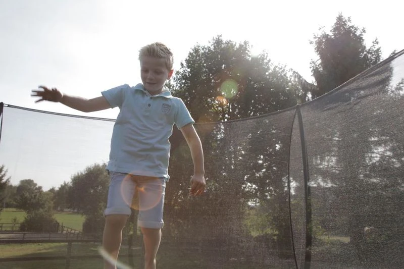 EXIT TOYS Exit Silhouette InGround Trampoline Met Net - Ø 305 Cm - Zwart 9 EXIT TOYS Exit Silhouette InGround Trampoline Met Net - Ø 305 Cm - Zwart - Afbeelding 7