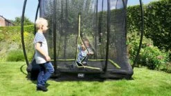 EXIT TOYS Exit Silhouette InGround Trampoline Met Net - 214 X 153 Cm - Zwart -Buitentuinwinkel exit 12 95 57 00 int 13 resultaat