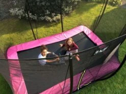 EXIT TOYS Exit Silhouette InGround Trampoline Met Net - 305 X 214 Cm - Zwart -Buitentuinwinkel exit 12 95 70 00 int 11 resultaat