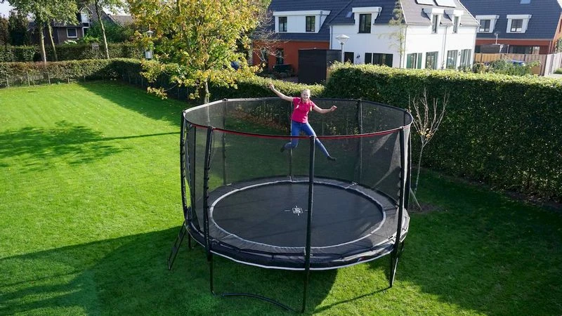 EXIT TOYS Exit PeakPro Trampoline Met Net En Ladder - Ø 427 Cm - Zwart - Afbeelding 15