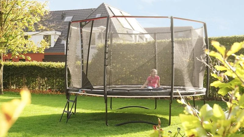 EXIT TOYS Exit PeakPro Trampoline Met Net En Ladder - Ø 427 Cm - Zwart - Afbeelding 13