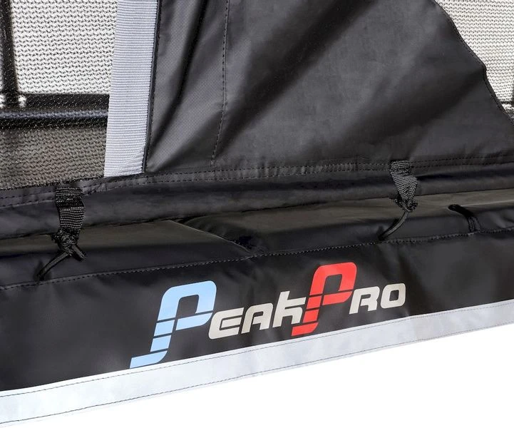 EXIT TOYS Exit PeakPro Trampoline Met Net En Ladder - 427 X 244 Cm - Zwart - Afbeelding 6