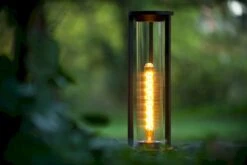 Lucide Cadix E27 Sokkellamp - 50 Cm - Zwart -Buitentuinwinkel lucide cadix e27 sokkellamp 50 cm zwart 3