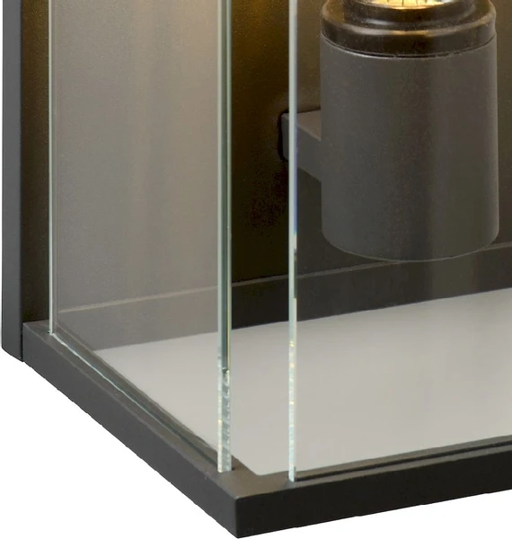 Lucide Claire E27 Wandlamp - Antraciet 7 Lucide Claire E27 Wandlamp - Antraciet - Afbeelding 5