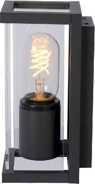 Lucide Claire Mini E27 Wandlamp - 1 Spot - Antraciet - Afbeelding 4