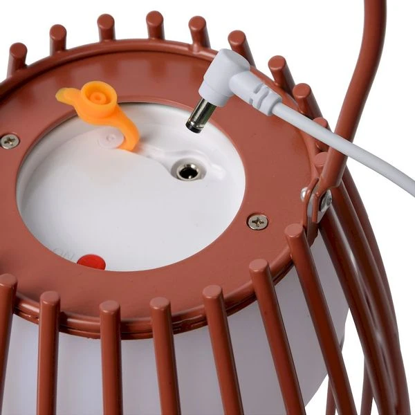 Lucide Fjara Led Tafellamp - Roestbruin 7 Lucide Fjara Led Tafellamp - Roestbruin - Afbeelding 5