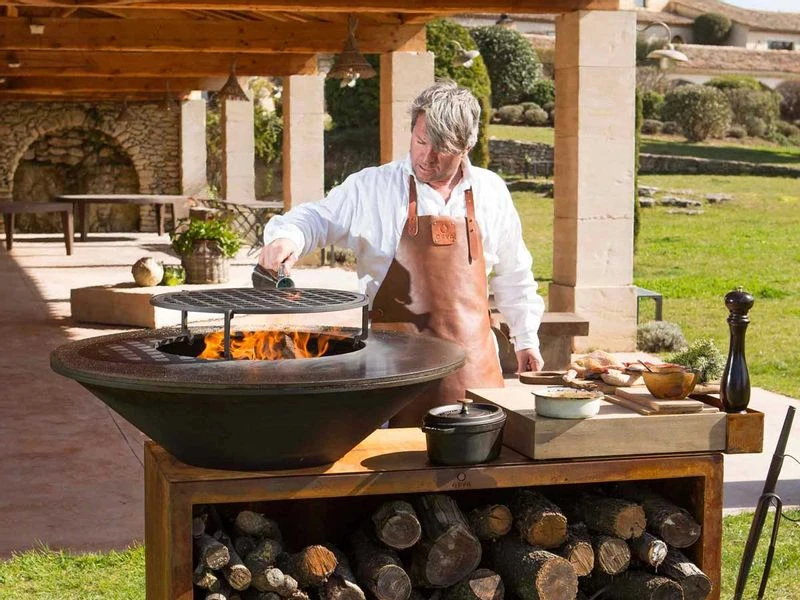 OFYR Island Corten 100 Teak Wood 6 OFYR Island Corten 100 Teak Wood - Afbeelding 4