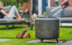 RedFire Midland Vuurkorf Met BBQ Grill -Buitentuinwinkel redfire midland vuurkorf met bbq grill 7
