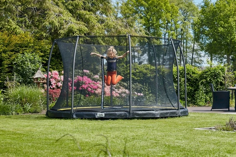 Salta Comfort Edition InGround Trampoline - ⌀ 396 Cm - Zwart - Afbeelding 11