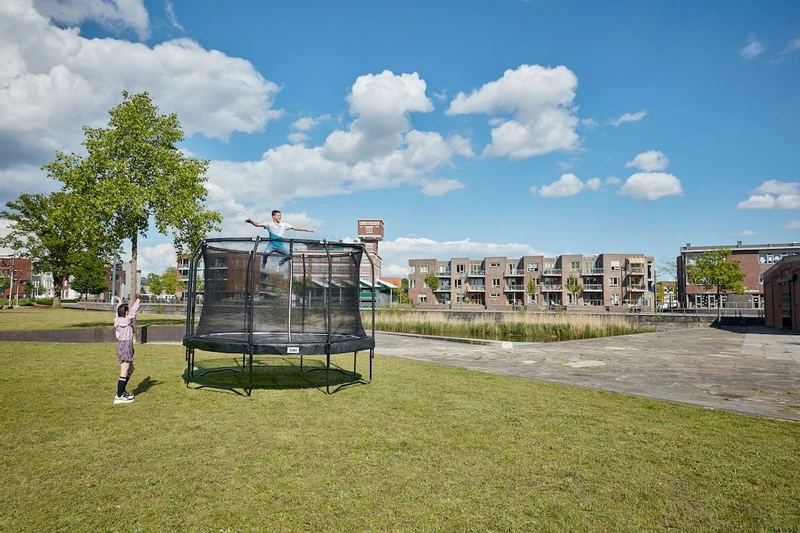 Salta Premium Black Edition Trampoline - ⌀ 366 Cm - Zwart 11 Salta Premium Black Edition Trampoline - ⌀ 366 Cm - Zwart - Afbeelding 9